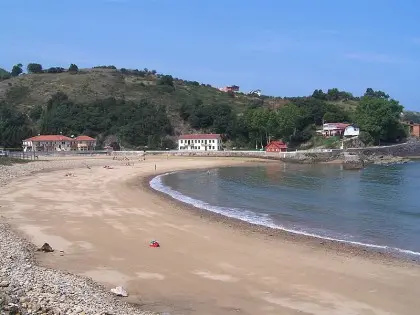 Vista de la playa. / Alerta