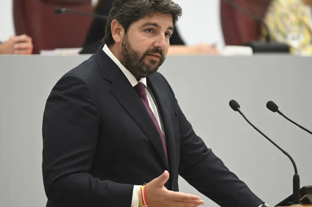 El candidato del Partido Popular para presidir Murcia, Fernando L&oacute;pez Miras. EP / Mart&iacute;n C