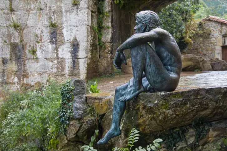 El hombre pez de Lierganes, Cantabria, Espa&ntilde;a