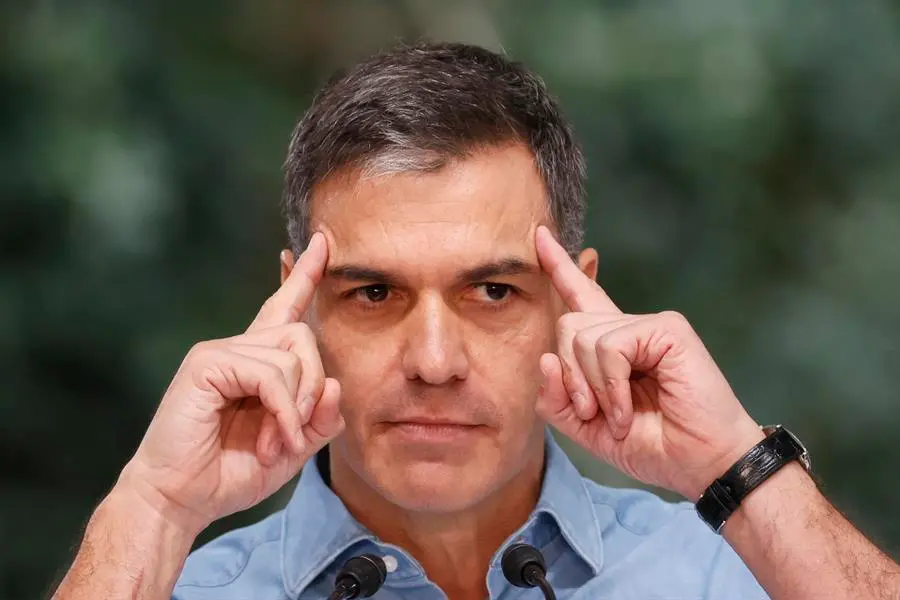 El presidente del Gobierno en funciones y secretario general del PSOE, Pedro S&aacute;nchez. / Lavandeira jr