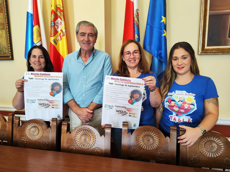 Presentaci&oacute;n de la Marcha Solidaria Memorial Luc&iacute;a Chusa Blanco. / ALERTA