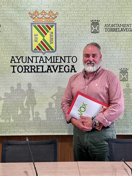 El portavoz de Vox, Roberto García Corona. / Alerta