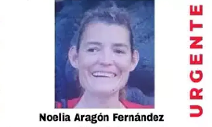 Cartel de la desaparici&oacute;n de Noelia Arag&oacute;n Fern&aacute;ndez - SOS DESAPARECIDOS