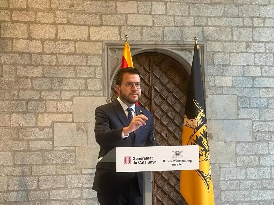 El presidente de la Generalitat, Pere Aragon&egrave;s. / EP