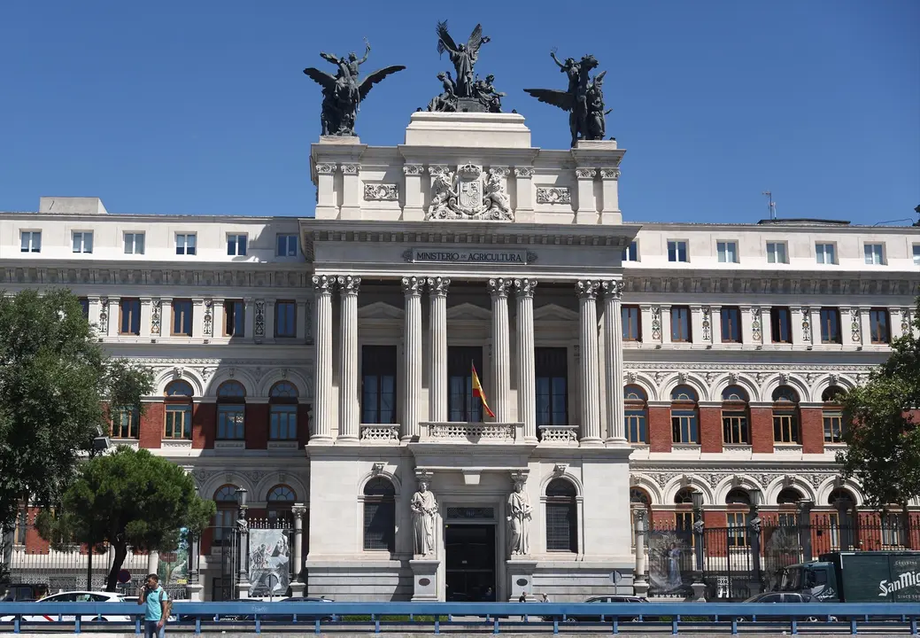 Fachada del Ministerio de Agricultura, Pesca y Alimentaci&oacute;n. EP / Eduardo Parra