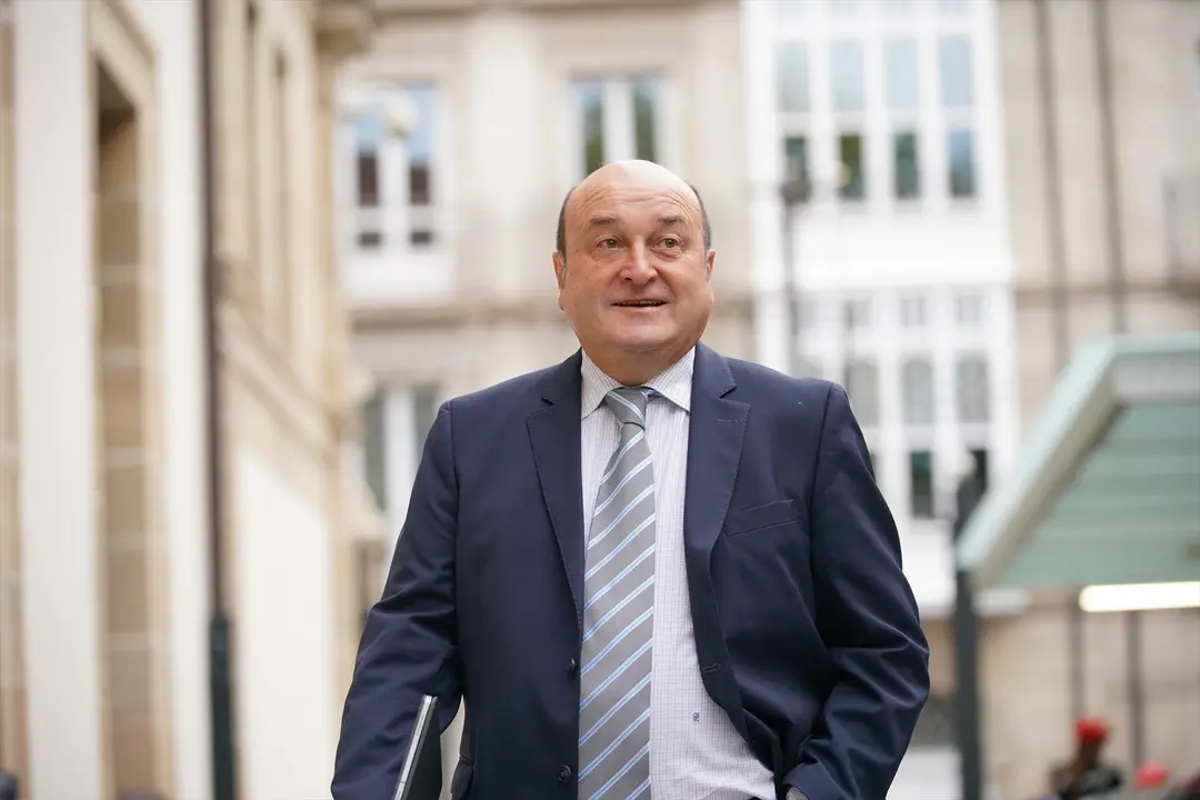 El presidente del EBB de EAJ-PNV, Andoni Ortuzar. EP / I&ntilde;aki Berasaluce