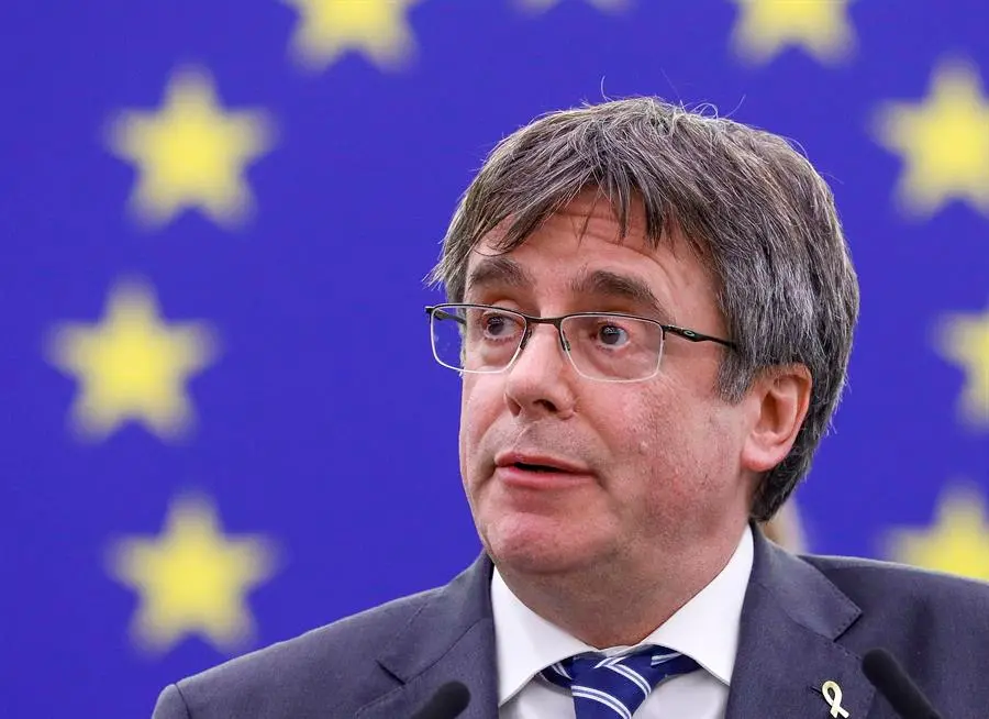 El expresidente catal&aacute;n Carles Puigdemont. EFE / JULIEN WARNAND / Archivo