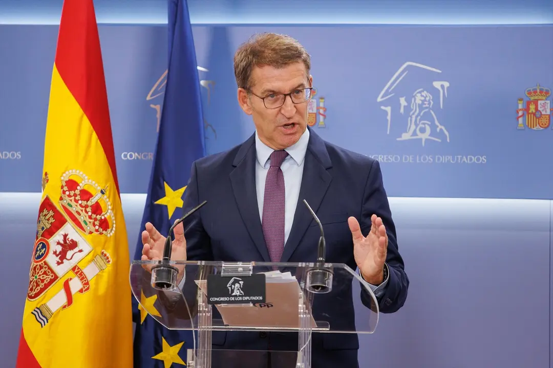 El l&iacute;der del Partido Popular, Alberto N&uacute;&ntilde;ez Feij&oacute;o. EP / Alejandro Mart&iacute;nez V&eacute;lez