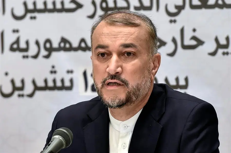 El ministro iran&iacute; de Exteriores, Hosein Amir Abdolahian. EFE / WAEL HAMZEH