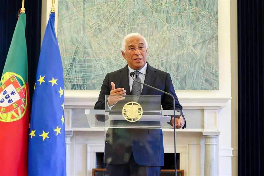 El primer ministro de Portugal, Ant&oacute;nio Costa, present&oacute; su dimisi&oacute;n. EFE / JOSE SENA GOULAO