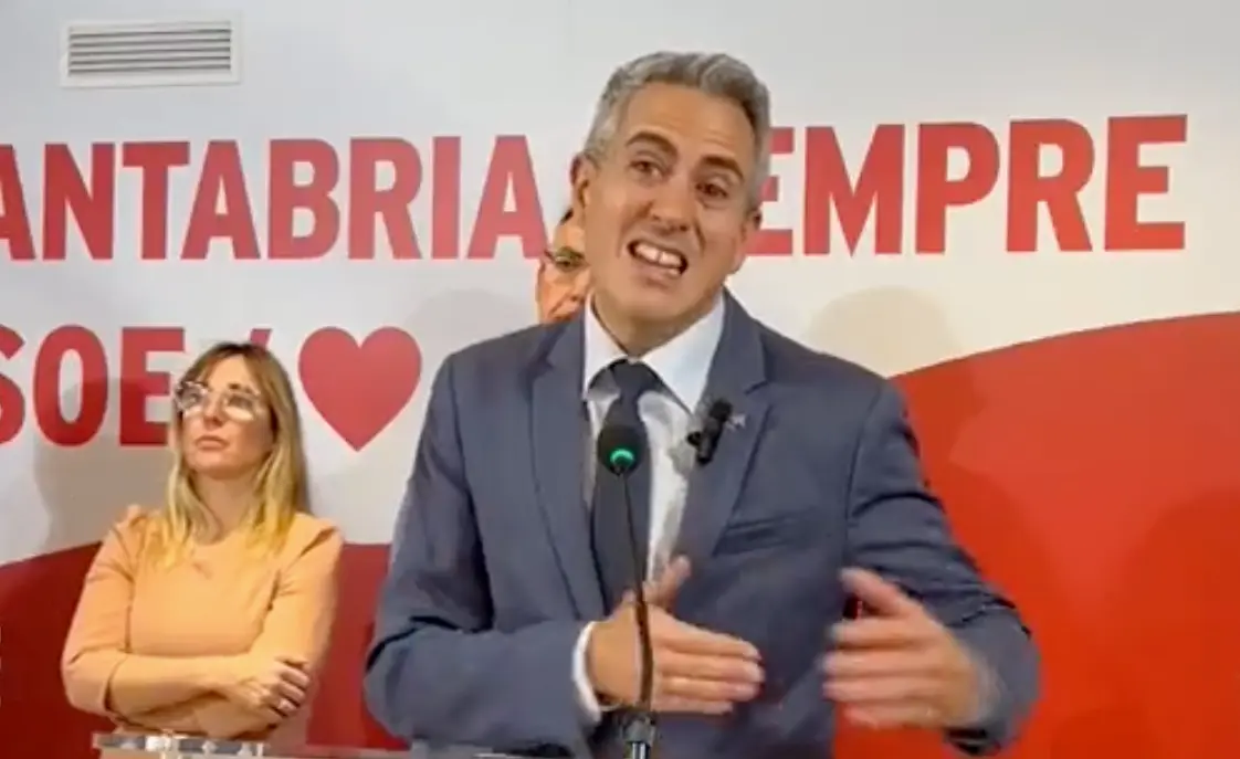 El secretario general del PSOE, Pablo Zuloaga.