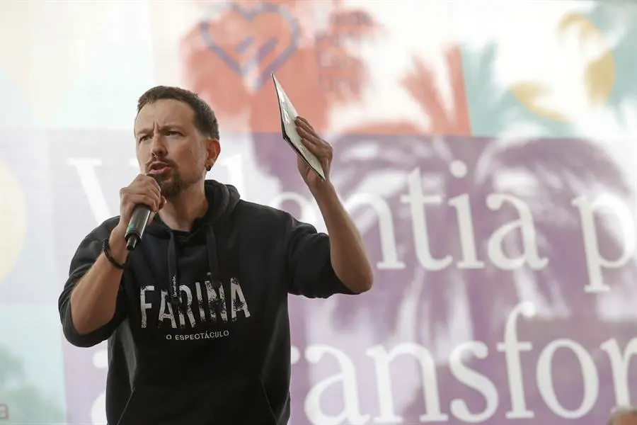 El exl&iacute;der de Podemos, Pablo Iglesias, en una imagen de archivo. EFE/ Kai Forsterling