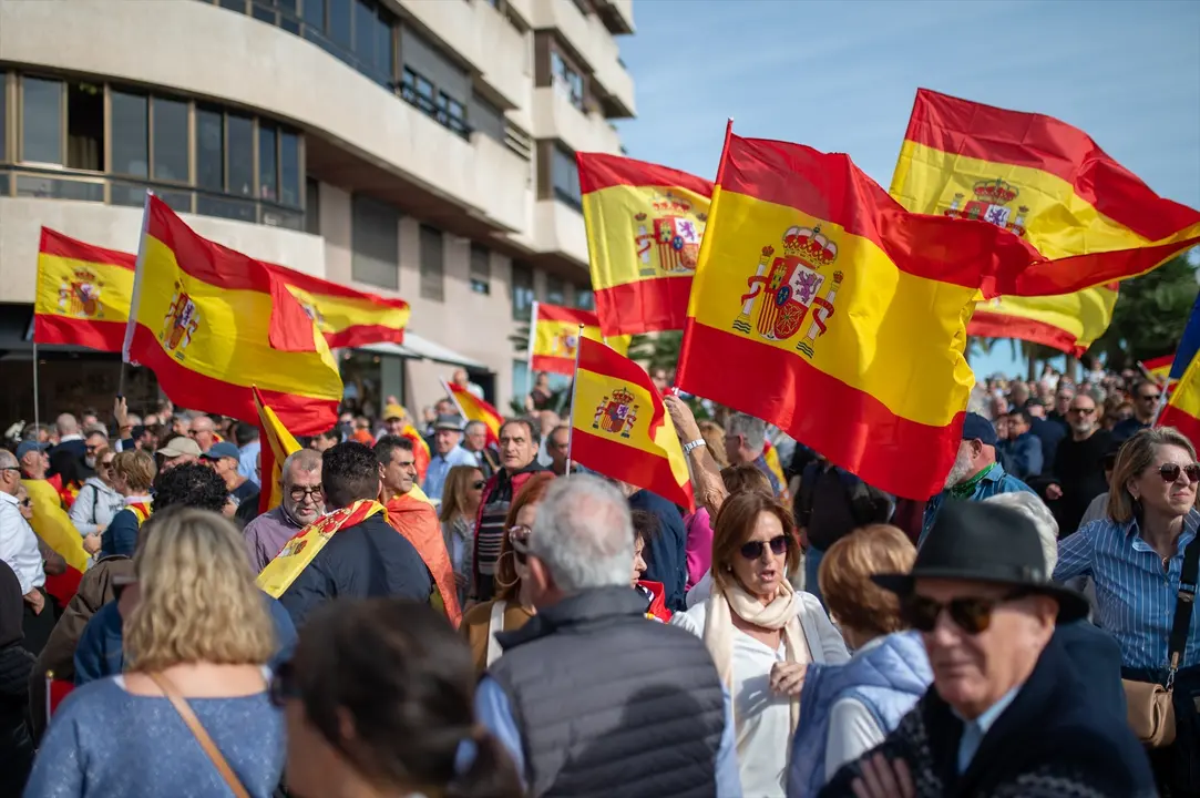 Cientos de miles de personas se manifestaron hace una semana contra la amnist&iacute;a. EP /  Laia Solanellas