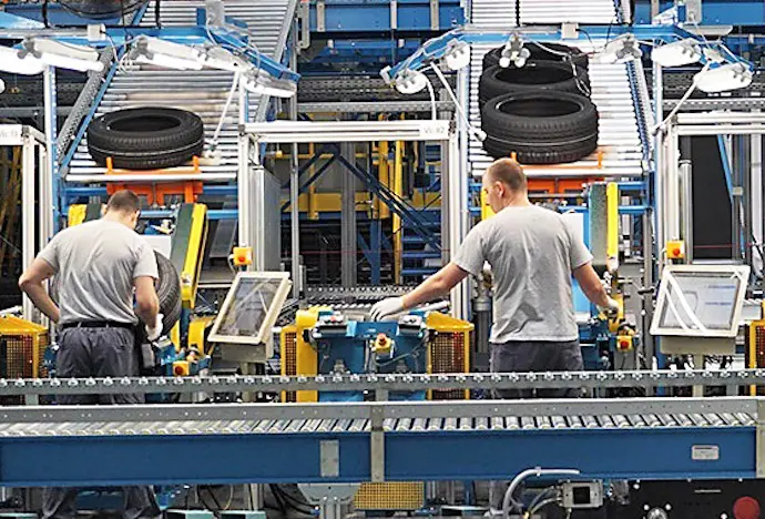 Imagen de una f&aacute;brica de Bridgestone.
BRIDGESTONE
(Foto de ARCHIVO)
23/6/2020