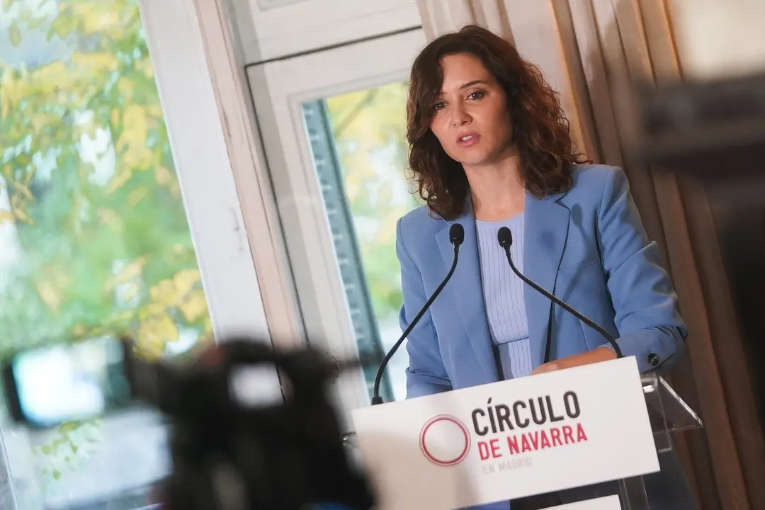 La presidenta de la Comunidad de Madrid, Isabel D&iacute;az Ayuso. EP
