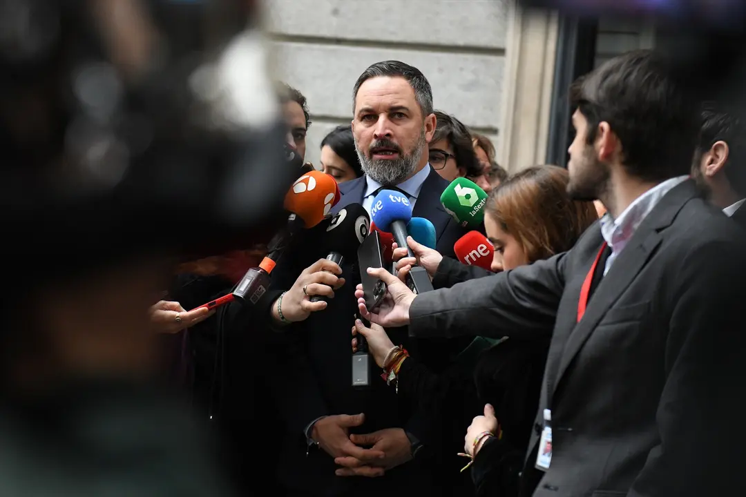 El l&iacute;der de VOX, Santiago Abascal. EP / Fernando S&aacute;nchez