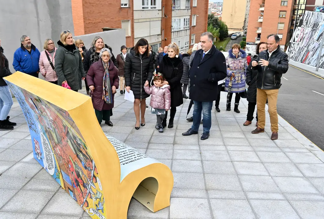 Uno de los bancos renovados en el barrio Entrehuertas. / Alerta