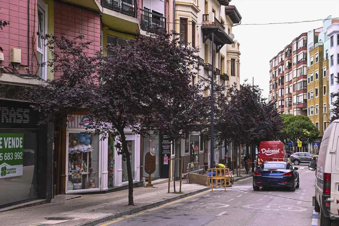 Vista de una calle de Torrelavega. / Alerta