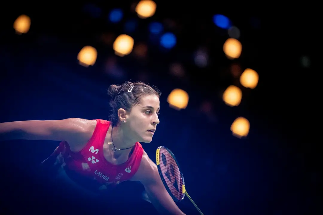 La espa&ntilde;ola Carolina Marin. / Mads Claus Rasmussen