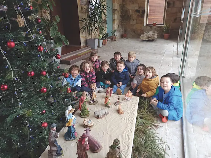 Ludoteca de Navidad en el Ayuntamiento de Casta&ntilde;eda de las pasadas navidades. / ALERTA
