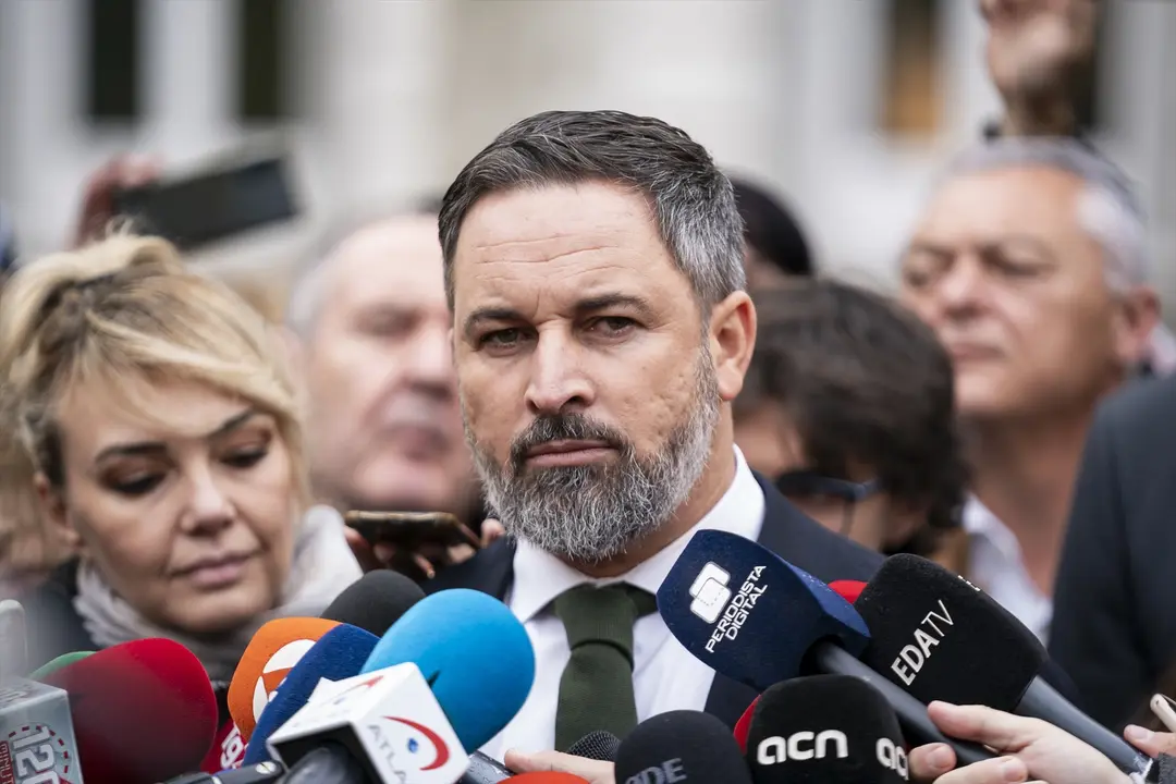 El l&iacute;der de Vox, Santiago Abascal. EP / A. P&eacute;rez Meca / Archivo