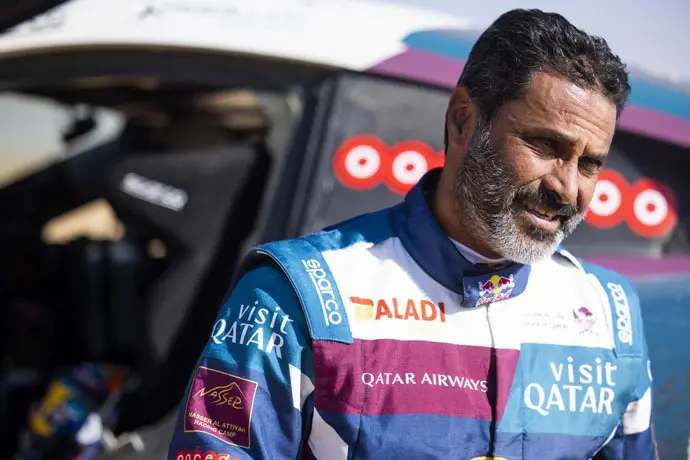 El piloto catar&iacute;. Al-Attiyah. / aee