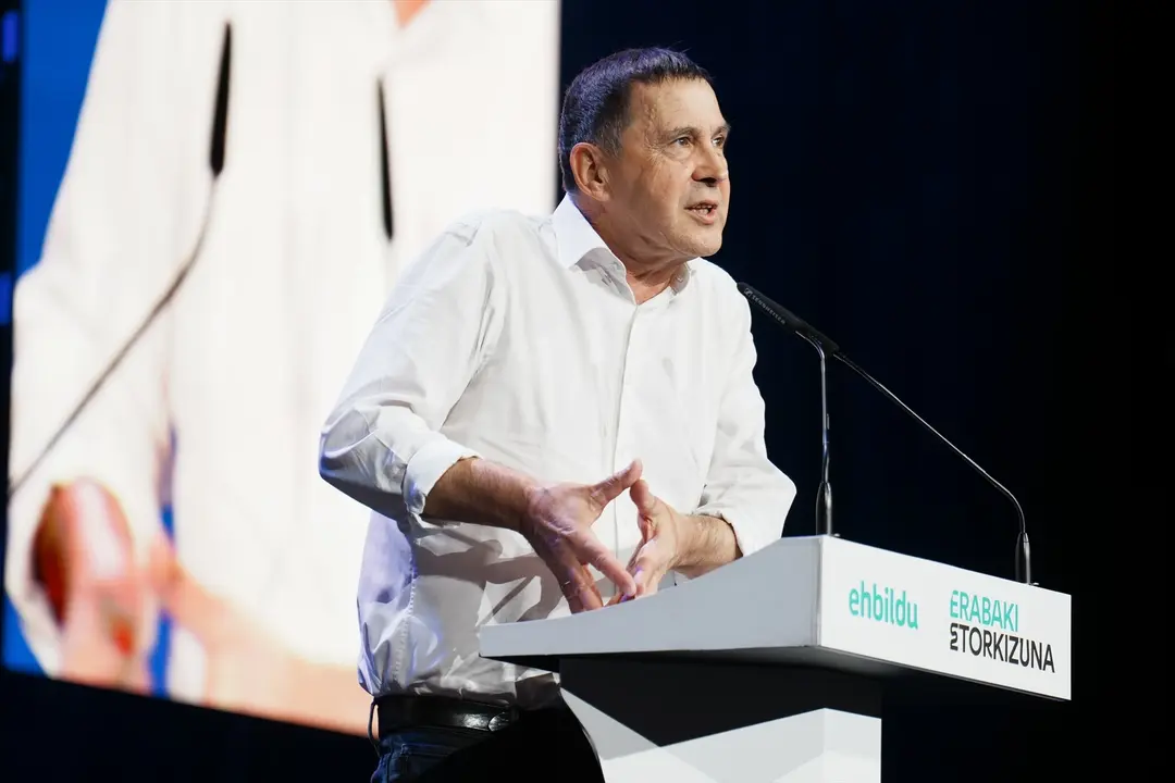 El coordinador general de EH Bildu, Arnaldo Otegi. EP / H. Bilbao
