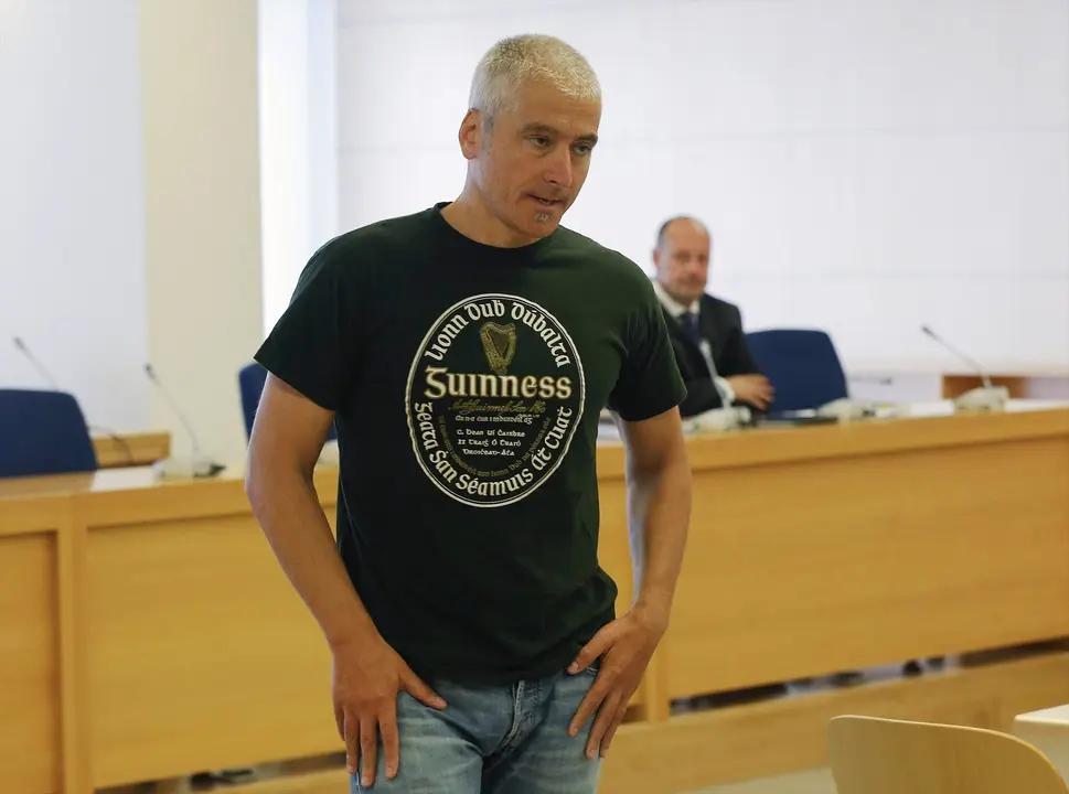 El exdirigente de ETA Javier Garc&iacute;a Gaztelu, Txapote, en la Audiencia Nacional. EP / Archivo