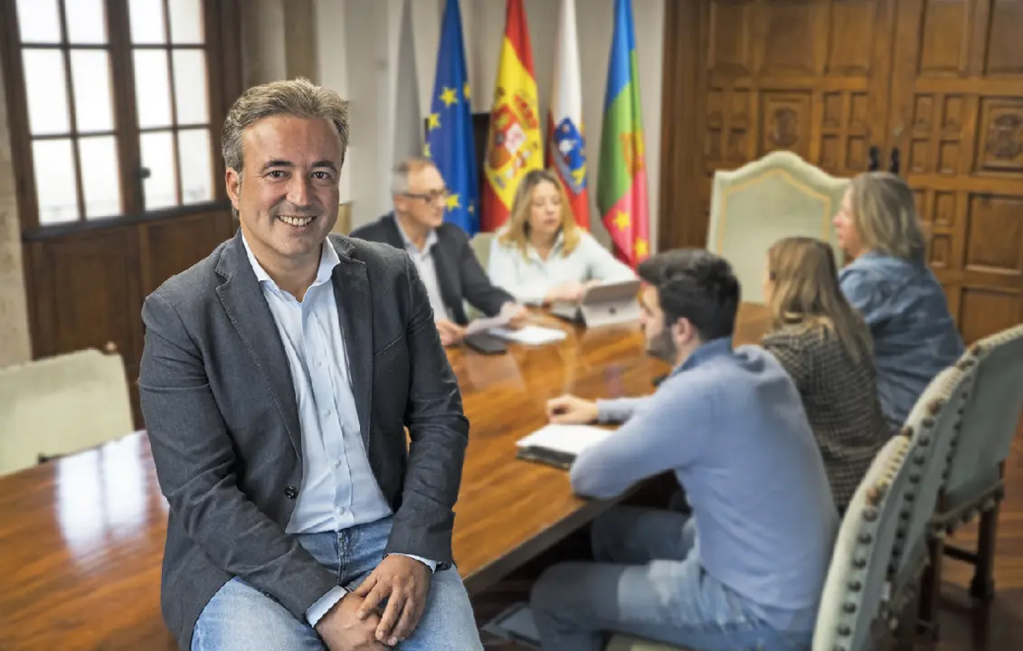 El alcalde de Camargo, Diego Movell&aacute;n. / A.E.
