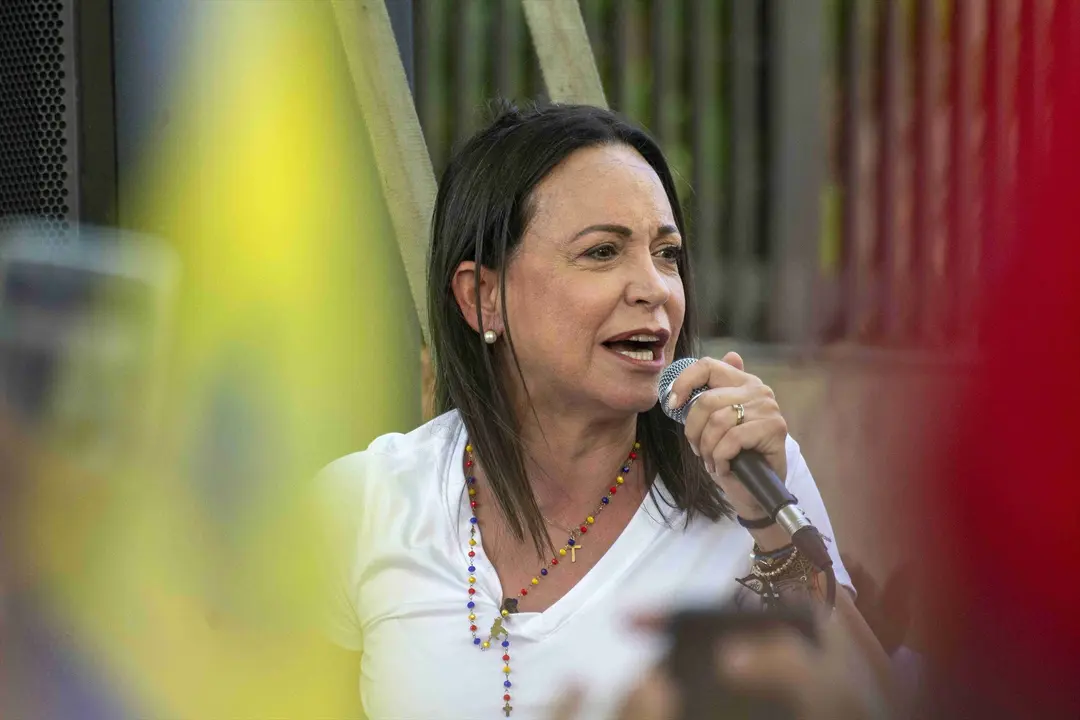 La pol&iacute;tica venezolana, Mar&iacute;a Corina Machado. EP / Jimmy Villalta
