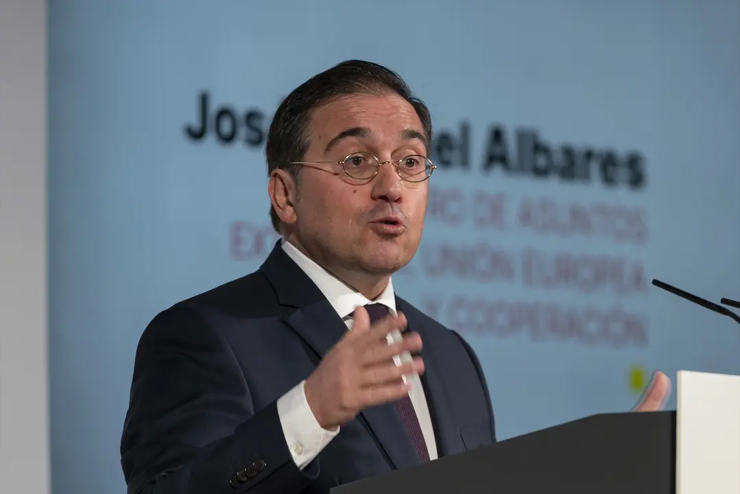 El ministro de Asuntos Exteriores, Jos&eacute; Manuel Albares. EP / Guillermo Gutierrez Carrasca
