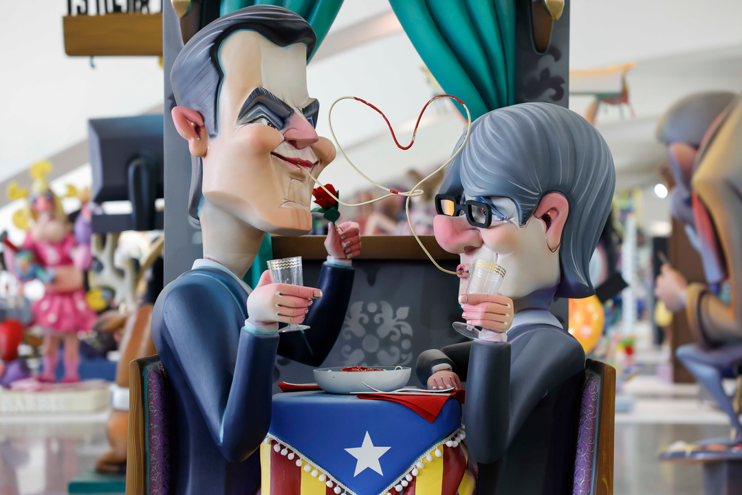 S&aacute;nchez y Puigdemont. / AEF