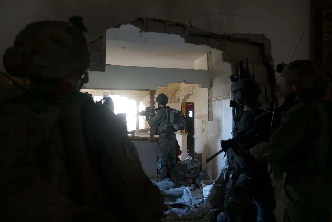 Operaci&oacute;n del Ej&eacute;rcito israel&iacute; en el barrio de Al Amal en Jan Yunis (Gaza). / EP