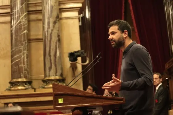 El diputado de ERC en el Parlament, Ruben Wagensberg, en una foto de archivo. EP