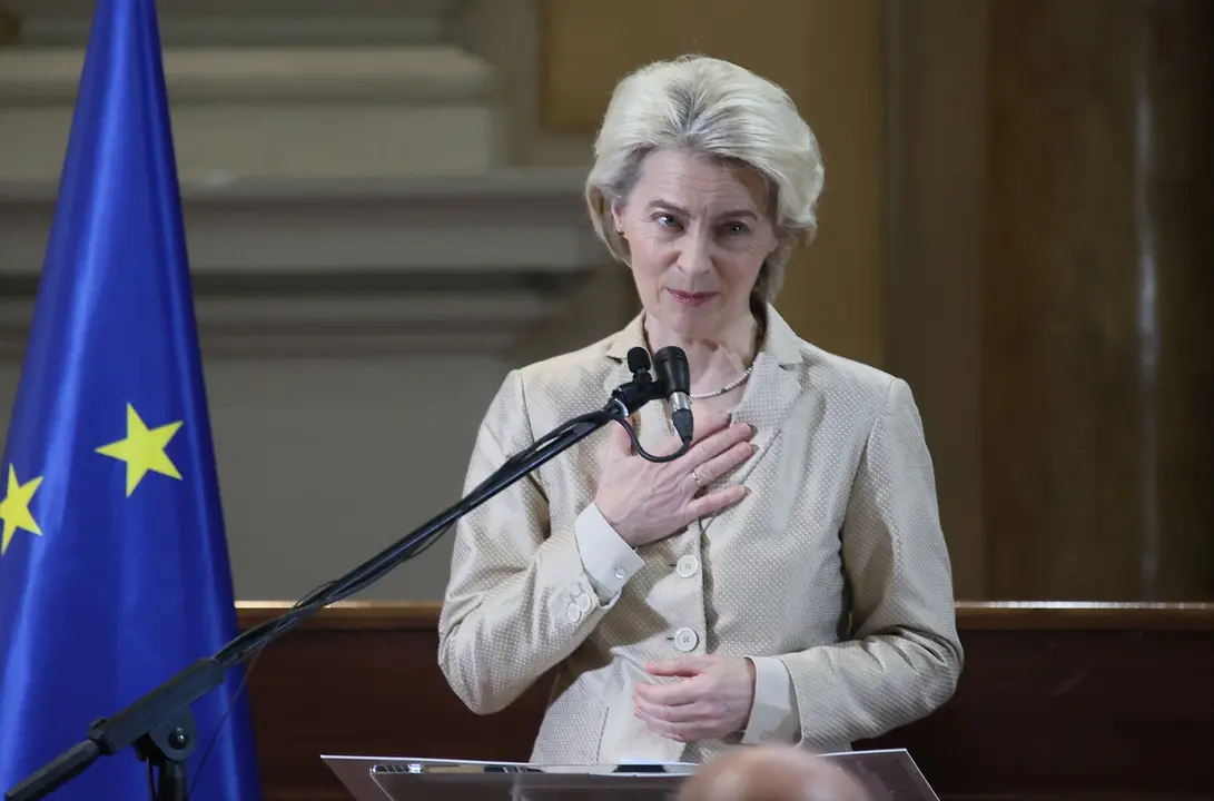 La presidenta de la Comisi&oacute;n Europea, Ursula von der Leyen. EP / Michele Nucci