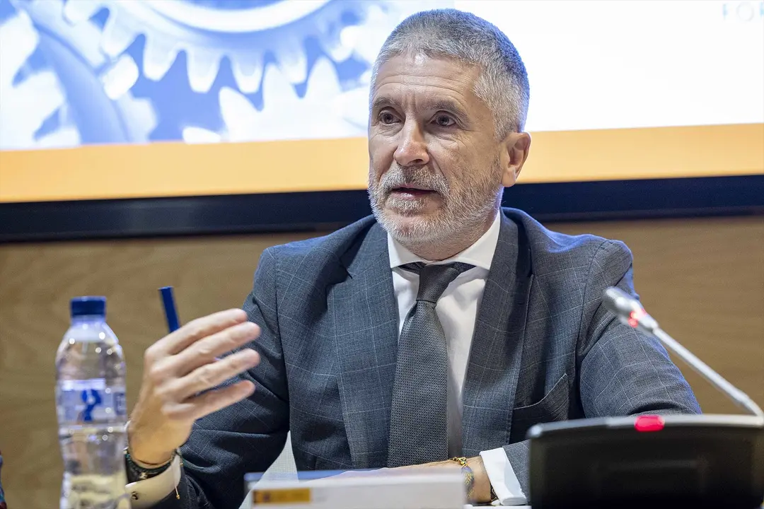 El ministro Fernando Grande-Marlaska. EP