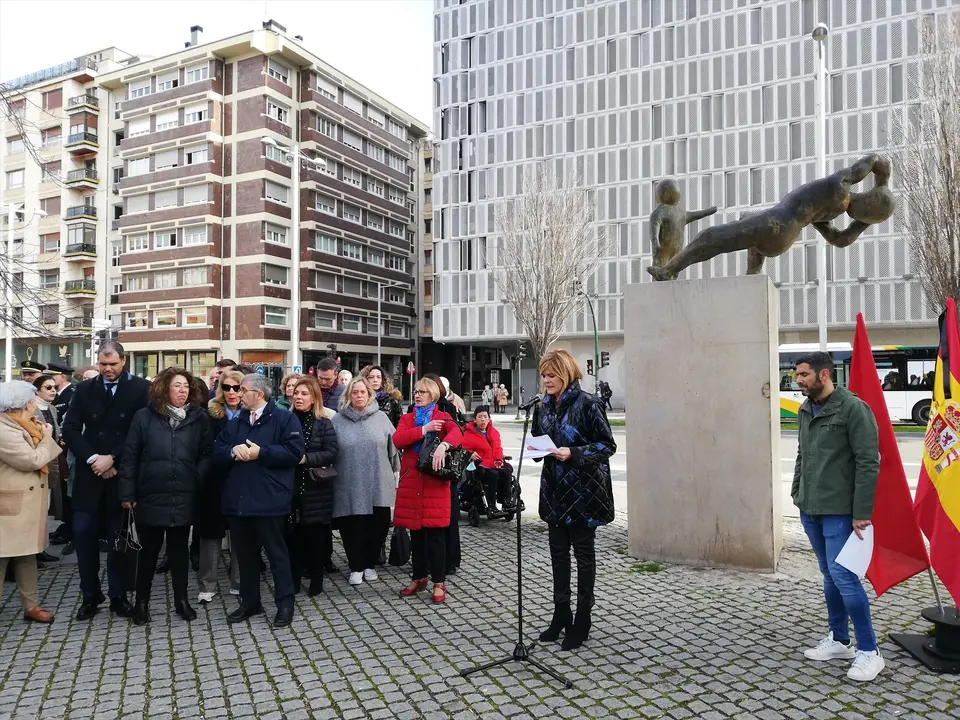 Acto en Pamplona en recuerdo de las v&iacute;ctimas de ETA. EP