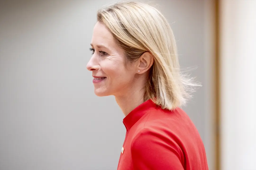 La primera ministra de Estonia, Kaja Kallas. EP / Archivo