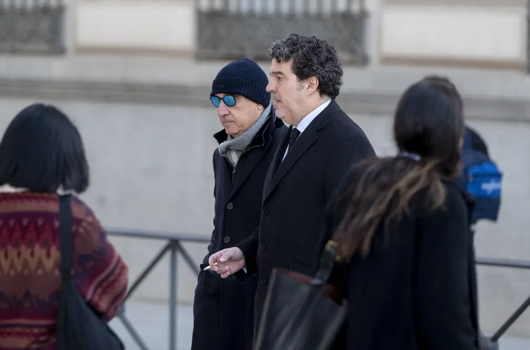 El empresario Juan Carlos Cueto (i) llega a la Audiencia Nacional para declarar. EP / Alberto Ortega / Archivo