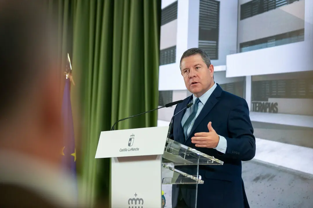 El presidente de Castilla-La Mancha, Emiliano Garc&iacute;a-Page. EP