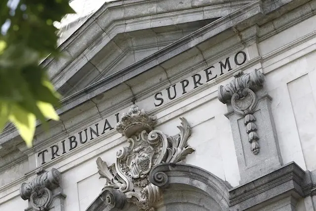 Fachada de la sede del Tribunal Supremo. EP