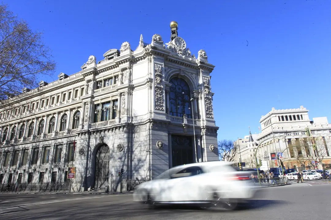 Fachada del Banco de Espa&ntilde;a. EP