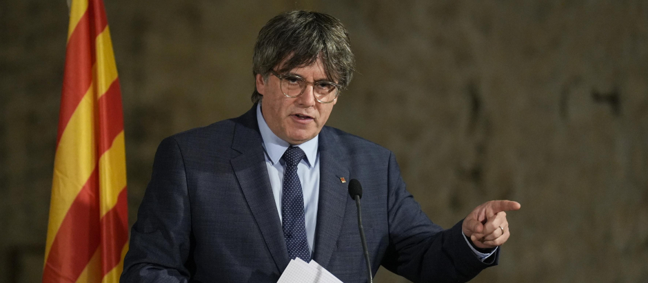 El expresidente de la Generalitat y pr&oacute;fugo de la justicia, Carles Puigdemont. / EFE