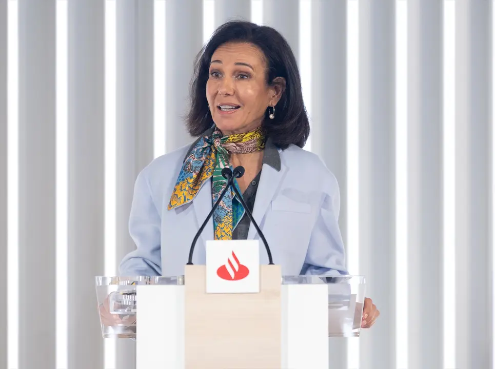 La presidenta del Banco Santander, Ana Bot&iacute;n. EP / Eduardo Parra