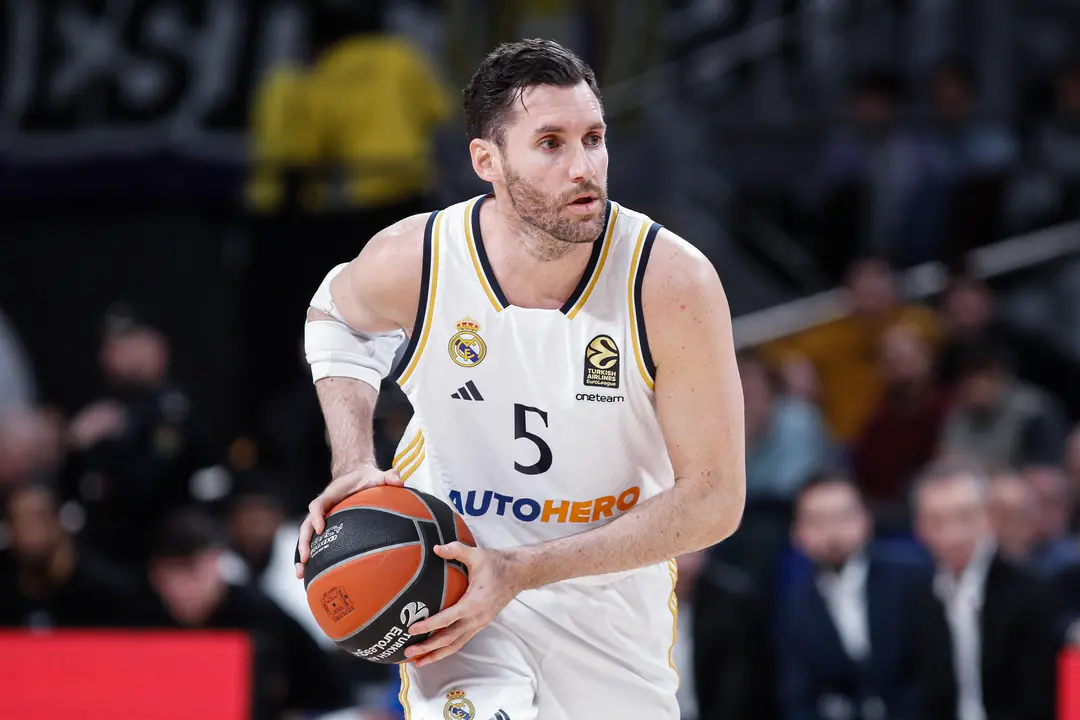 Rudy durante un partido con el Real Madrid esta temporada. / EP