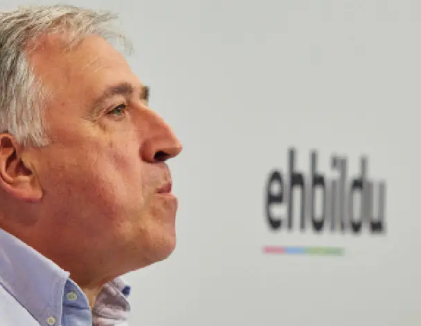 El alcalde de Pamplona, Joseba Asir&oacute;n, tras el &lsquo;asalto&rsquo; de Bildu y PSN al Ayuntamiento de la capital navarra. / EP
