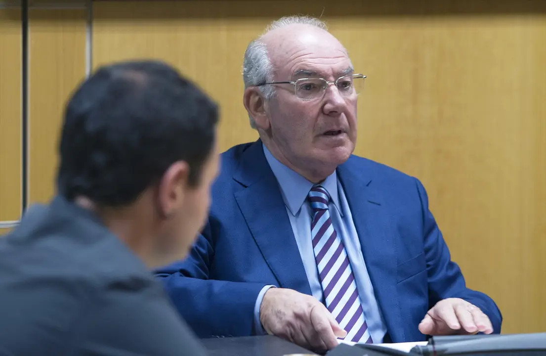 El exlehndakari Jose Antonio Ardanza, en una fotograf&iacute;a de 2014. Alex Larretxi / Archivo