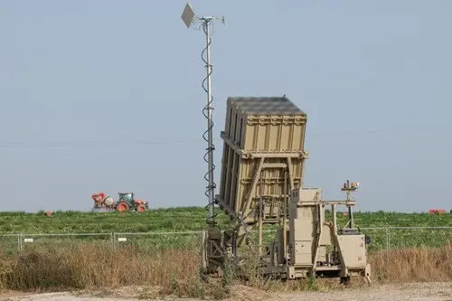 Una bater&iacute;a de defensa antia&eacute;rea de Israel. EP