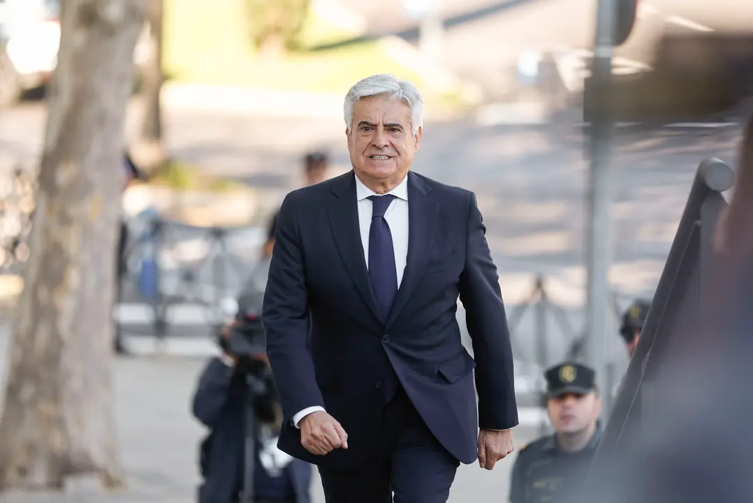 Pedro Rocha a los juzgados de Majadahonda. / Rodrigo Jim&eacute;nez