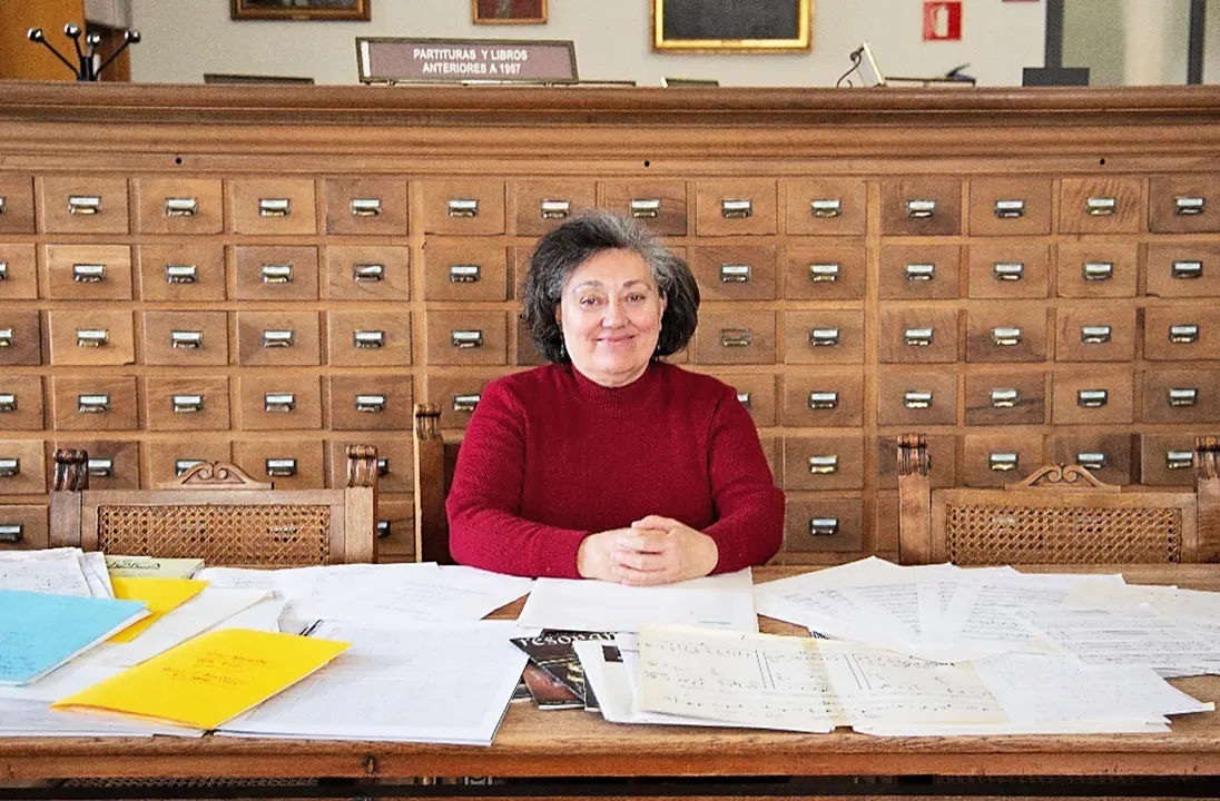 Fotograf&iacute;a de archivo de la compositora Marisa Manchado. / Alerta.